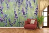 Wallario Premium Vliestapete Fototapete Lila Blumenfreude - Produktbild-Vorschau 4