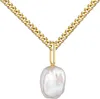 Anhänger Keshi-Perle Ketten-Anhänger 333 Gold für Damen. Produktbild-Vorschau 1