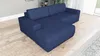 Ecksofa TOTI mit Schlaffunktion. Farbe: Kobalt 80. Produktbild-Vorschau 4