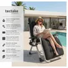 Chaise longue pliable CLOUD réglable en continu - noir, par Voir les images du produit 2