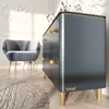 4x sossai Holzfüße rund - schräge Ausführung 71cm Eiche Produktbild-Vorschau 5