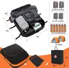 Coffre de toit pliable 585L, 130 x 100 x 45 cm, tissu Voir les images du produit 3