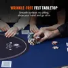 SucceBuy Table de poker pliable pour 10 joueurs, table Voir les images du produit 5