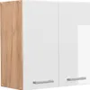 Vicco Hängeschrank R-Line, 60 cm, Weiß Hochglanz/Goldkraft Produktbild-Vorschau 1