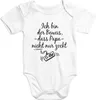 Kurzarm Baby Body Ich bin der Beweis dass Papa nicht nur Produktbild-Vorschau 1