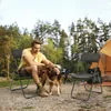 4er Set klappstühle Rattan-Optik Campingstuhl Balkon Produktbild-Vorschau 10