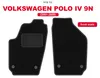 Velours-Fußmatten Vorne passend für Volkswagen Polo IV 9N Produktbild-Vorschau 16