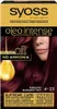 A box of Syoss Oleo Intense permanent hair color in Burgundy Red. Náhled obrázku produktu