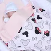 Babydecke Waffelpiqué Baumwolle Kuscheldecke Produktbild-Vorschau 3