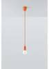 Lampe pendante DIEGO 1 orange 1xE27 15W PVC 90x9x9cm Sollux Voir les images du produit 20