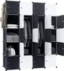 NAIZY šatní skříň DIY plastový policový systém plastová Náhled obrázku produktu 1