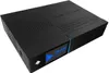 A black GigaBlue UHD Quad 4K Pro receiver is shown from a diagonal angle against a white background. Náhľad obrázku produktu
