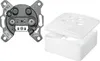 Goobay 61089 Komplett Set: 4-Loch Antennen-Dose, 2 dB, Produktbild-Vorschau 3