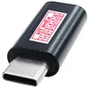 Schwarz - USB Type C Stecker auf ios Buchse 8-pin Adapter Produktbild-Vorschau 3