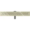 Mexen Flat 360° M12 linearer Duschablauf 70 cm, Gold - Produktbild-Vorschau 4