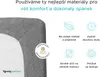 Prześcieradło frotte kremowe 90 x 200 cm Podgląd zdjęcia produktu 5