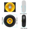 Diagrams and measurements of a wheel. Produktbild-Vorschau