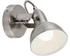 Spot mural rétro pivotant et orientable 1xE14 40 W métal Voir les images du produit 10