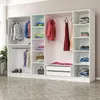 Skye Decor, Kale - 5033, Kleiderschrank, Weiß, 100 % Produktbild-Vorschau 1