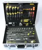 An open tool case filled with various tools. Produktbild-Vorschau