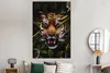 MuchoWow® Poster Tiger - Pflanzen - Grün 120x180 cm - Produktbild-Vorschau 4