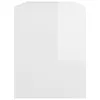 A white, rectangular object with a glossy finish, possibly a piece of furniture. The image is a studio shot against a plain white background. Produktbild-Vorschau