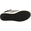 The bottom view of a black shoe. Voir les images du produit