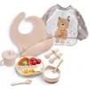 Kindergeschirr-Set 9er Baby Geschirrset Set Kindergeschirr Produktbild-Vorschau 1