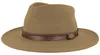 Rollbarer Outdoorhut aus Wollfilz von Hut-Breiter in beige