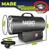 MASKO® Chauffage à gaz à soufflerie, chauffage au gaz, Voir les images du produit 6
