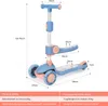 BremToy Kinderroller mit Sitz, Tretroller mit LED Rädern, Produktbild-Vorschau 7