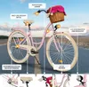 Milord Komfort Fahrrad Mit Weidenkorb Damenfahrrad, 28 Produktbild-Vorschau 2