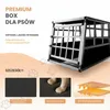 Transporter dla psa BRUNO, 66x90x72cm, srebrna/czarna Podgląd zdjęcia produktu 5