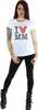 Disney - "I Love" T-Shirt für Damen BI30986 (XL) (Weiß) Produktbild-Vorschau 4
