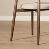 Bronx71 Esszimmerstuhl Lara Leinen taupe Produktbild-Vorschau 10