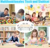 ACXIN Table pour enfants avec 4 chaises Set, plastique Set Voir les images du produit 7