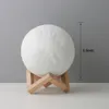 Nachtlicht 5,9 Zoll 3D-Druck Luna Moon Lampe Dimmbarer Produktbild-Vorschau 2