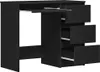 vidaXL Schreibtisch Schwarz 90x45x76 cm Holzwerkstoff Produktbild-Vorschau 5