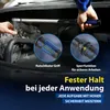 A person is using a torque wrench on a car engine, with close-up insets highlighting the grip and locking mechanism of the tool. Anteprima dell’immagine prodotto