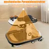 Trotteur Réglable en hauteur & Pliable Chariot de marche Voir les images du produit 10