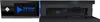 The back of a black electronic device with ports and a screen displaying a logo. Produktbild-Vorschau
