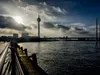 Calvendo Blick auf die Rheinkniebrücke und den Rheinturm Produktbild-Vorschau 2