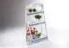 Lockardi Blumenbank Holz altweiss 44x30x84 | Leiterregal Produktbild-Vorschau 3