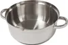 A stainless steel pot with two handles is shown against a white background. Produktbild-Vorschau