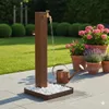Fontana da Giardino Design a Colonna Quadrata Rubinetto in Anteprima dell’immagine prodotto 6