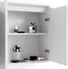 Specchio contenitore bagno Vicco Ruben Bianco 60 x 60 cm, Anteprima dell’immagine prodotto 6