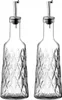 Pasabahce Leafy 2er Set Öl- & Essigflasche aus Glas 380 ml Produktbild-Vorschau 1
