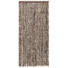 vidaXL Insektenschutz-Vorhang Braun und Weiß 90x220 cm Produktbild-Vorschau 3