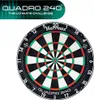 A dartboard with branding and text. Podgląd zdjęcia produktu
