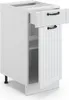 Meuble cuisine Vicco Fame-Line Blanc campagne 40cm sans PT, Voir les images du produit 4